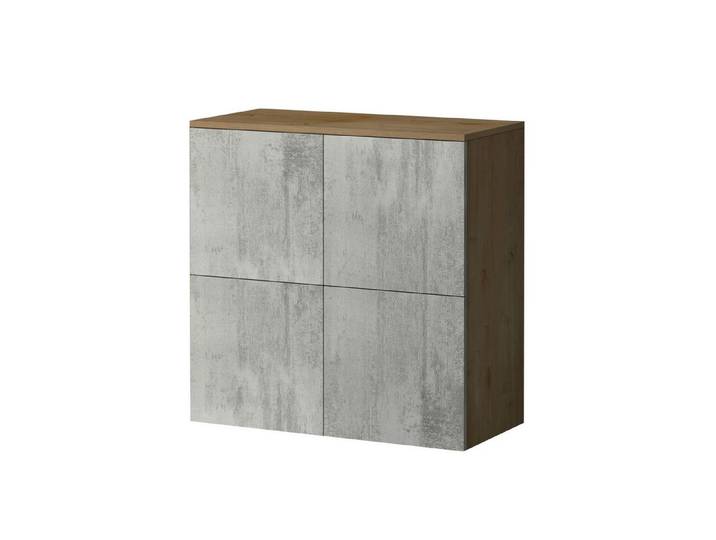 doporro Sideboard Kommode Möbel Mehrzweckschrank Push-to-Open Aufbewahrungsschrank