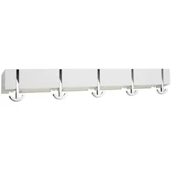 Wandgarderobe ANCORA CINQUE  Buche weiß lackiert