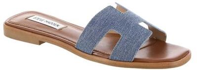 Steve Madden Hadyn - Womens 6.5 Blue Sandal Medium