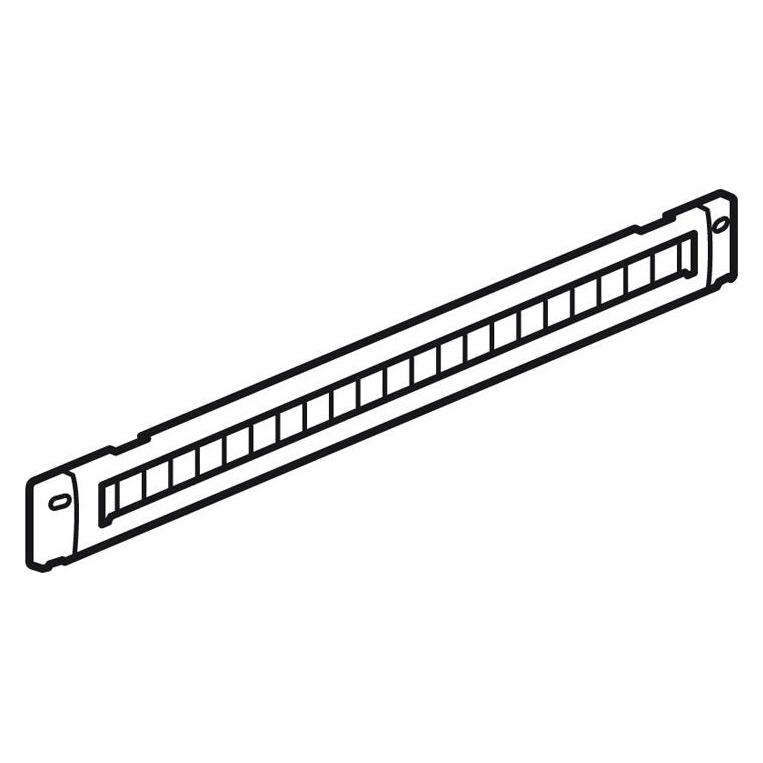 Legrand Metal cable entry with 1U brush for 19-inch LCS³ rack (46530)