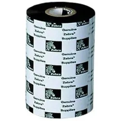 Zebra, Beschriftungsband, Ribbon, Wax, 40mm x 450m (4 cm, Schwarz)