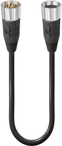 Lumberg Automation 70895 Sensor-/Aktor-Anschlussleitung M23 Stecker, gerade, Kupplung, gerade 3.00m Polzahl Sensoren: 19 1St.