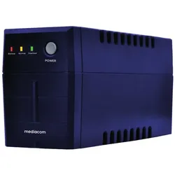 Mediacom Xpower 800 A interaktive Leitung 800 VA 480 W 2 Steckdose(n) AC (800 VA, 480 W, Line-Interaktiv USV), USV