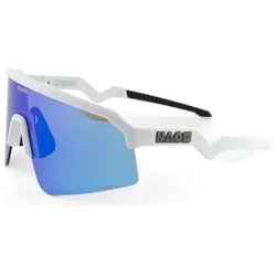 Naos, Sportbrille, Ziris Sportbrille (Gloss White), Blau, Weiss