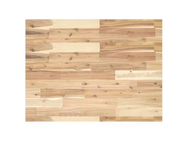 GFDWPUY Massivholz Akazie Tischplatte Rechteckig 100x60x2 cm Unbehandelte Oberfläche, Vielseitig für Esstisch, Bistrotisch, Couchtisch, Pflegeleicht