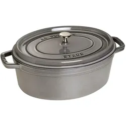 Staub Cocotte, Pfanne + Kochtopf, Grau