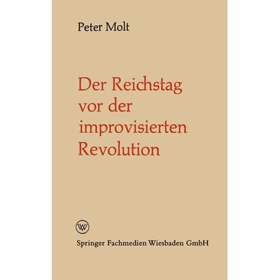 Der Reichstag vor der improvisierten Revolution, Taschenbuch von Peter Molt, VS Verlag für Sozialwissenschaften, 978-3-322-96100-6