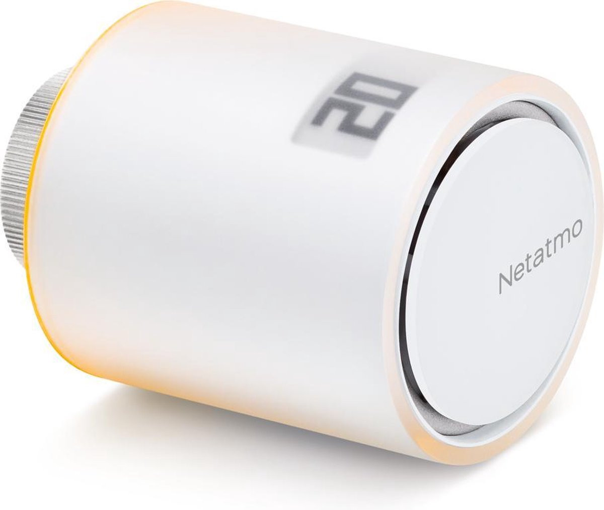 Netatmo Slimme Radiatorknop – Slimme Thermostaatknop – 1 Stuks – Geschikt voor Google Home, Alexa & Apple HomeKit