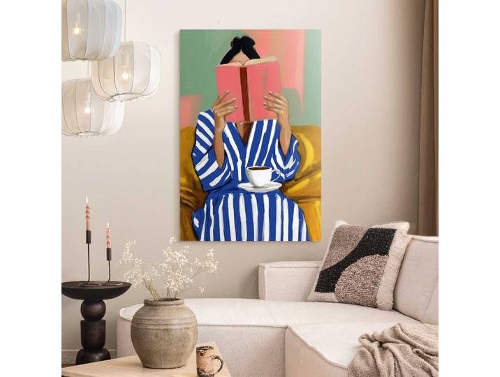 Deco-Panel REINDERS Kaffeepause , bunt (farbe bild(er): mehrfarbig), Bilder, B/H/T: 60cm x 90cm x 2cm, Menschen, 1 Stk., MDF, Deco-Panel, Küche - Mehrfarbig - MDF - Frauen - 60x90 cm, B:60cm H:90cm T:2cm