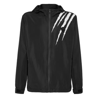 Winterjacke PLEIN SPORT "Scratch", Herren, Gr. XL, schwarz (02, schwarz), Futter: 100% Polyester. Außenmaterial: 100% Polyester, Jacken Winterjacke