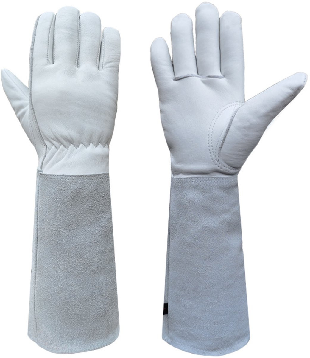 Oneay Tuinhandschoenen Wit Maat XL – Beschermende handschoenen voor tuinieren en het hanteren van gereedschap