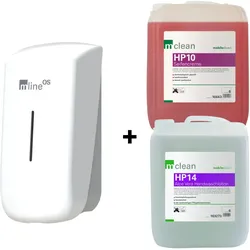Cleanclub OS Seifenspender SET – Cleanclub Seifenspender 400ml inkl. HP10 Seifen...