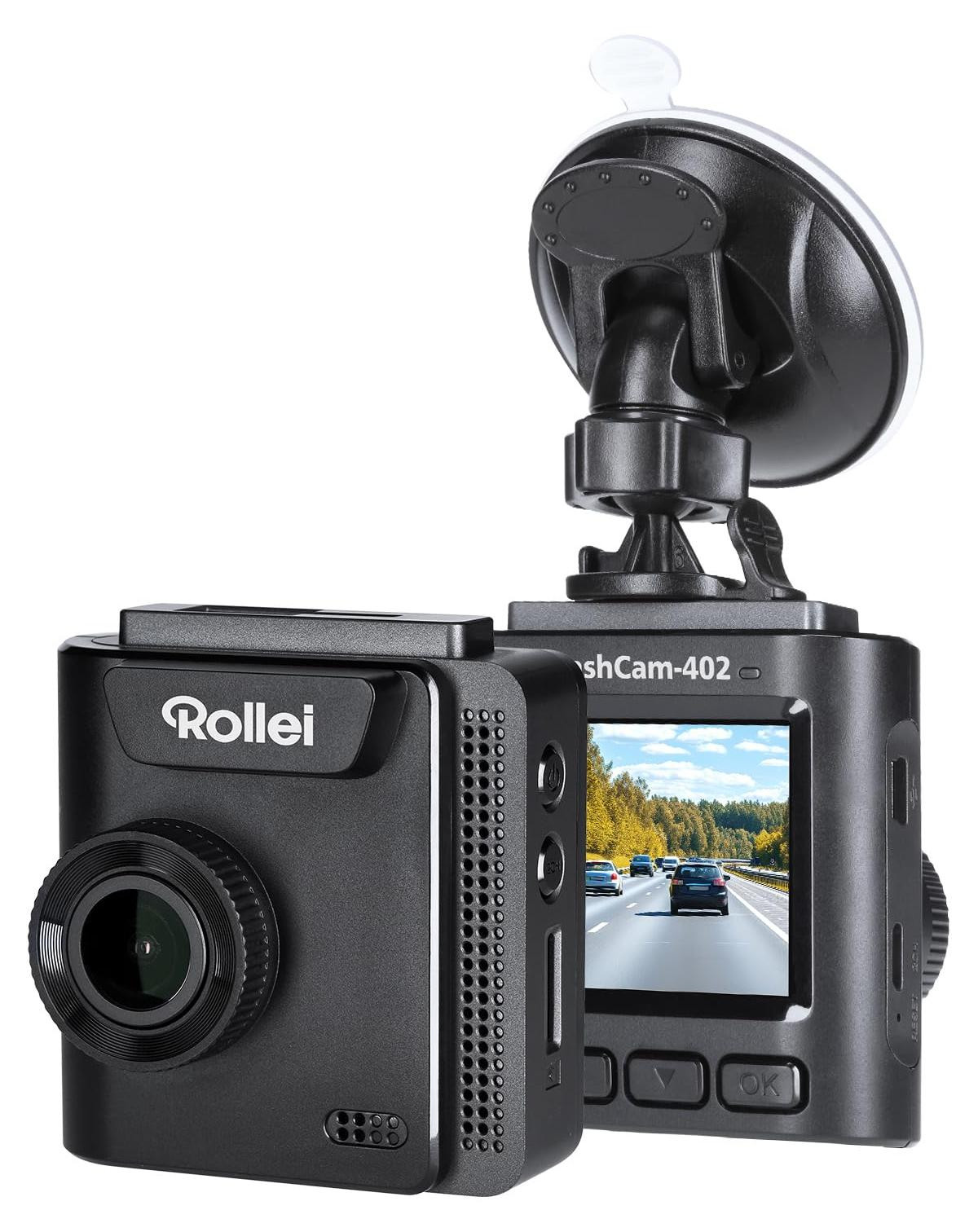 Rollei DashCam-402 Full HD Dashcam met CMOS-sensor en H.264-compressie