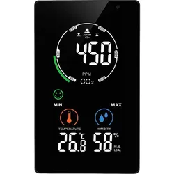 No Name NDIR CO2 monitor MX6055 CO2-Anzeige / CO2-Messgerät, Thermometer + Hygrometer
