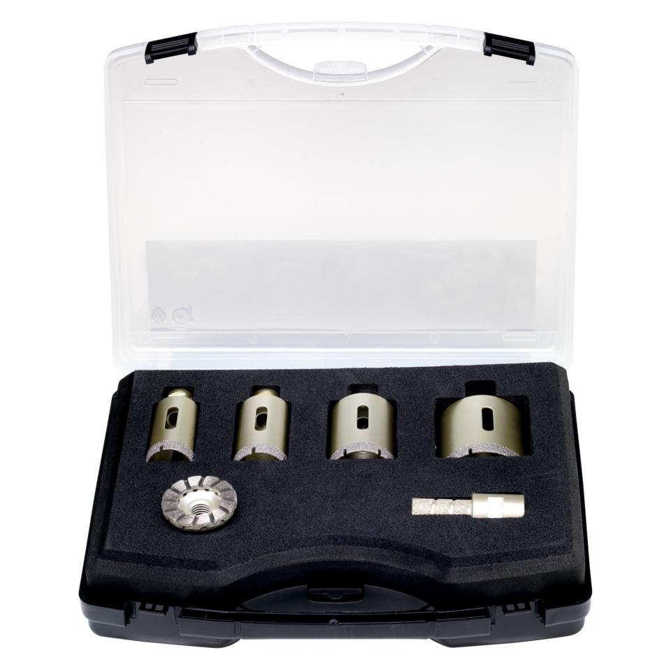 Metabo Fliesen-Diamantbohrkronen-Set "Dry", 6-teilig (3.5 Zentimeter) (628320000)