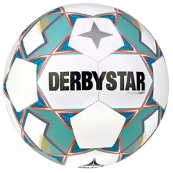 Derbystar Stratos Light v23 Fußball Kinder - weiss/blau/orange -