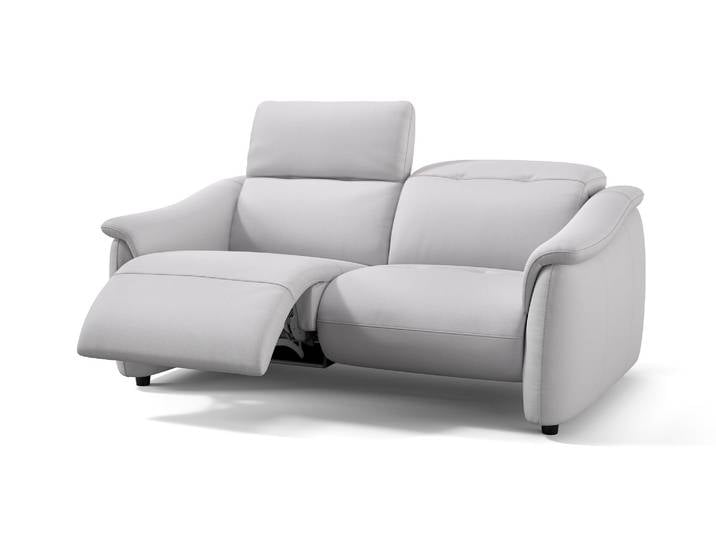 Ledersofa ORENO 2-Sitzer Echtleder Relaxsofa Relaxcouch 2er Sofa elektrisch Sofa