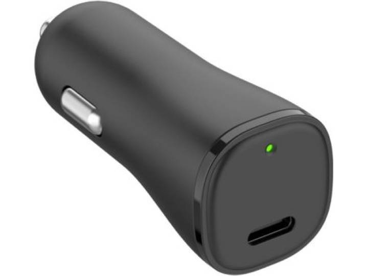 Essentielb - Chargeur Allume Cigare Usb-C 20w Noir