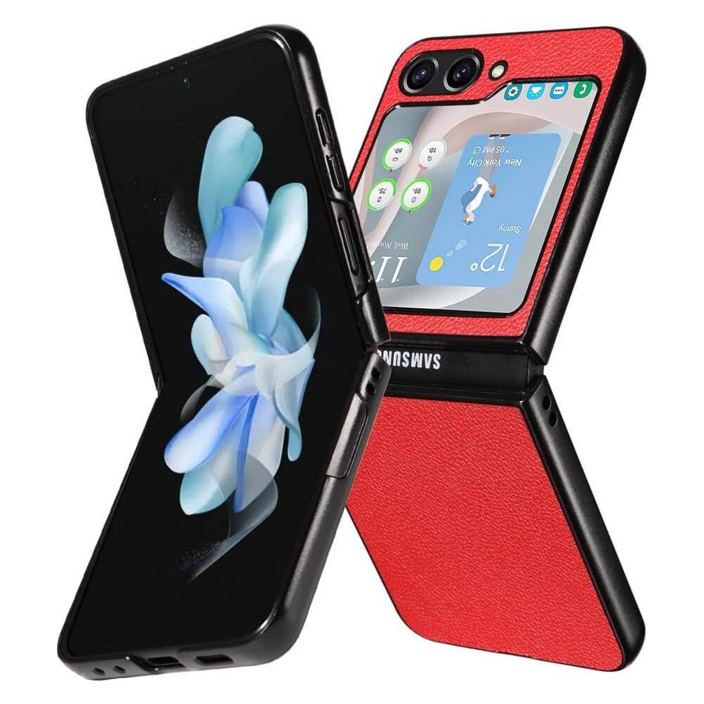 Cover-Discount Galaxy Z Flip5 - Hybrid Schutzhülle rot (Samsung Galaxy Z Flip5) (660149252D)