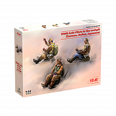 ICM - WWII Axis Pilots in the Cockpit - 1:32 - 3 Figuren 306577