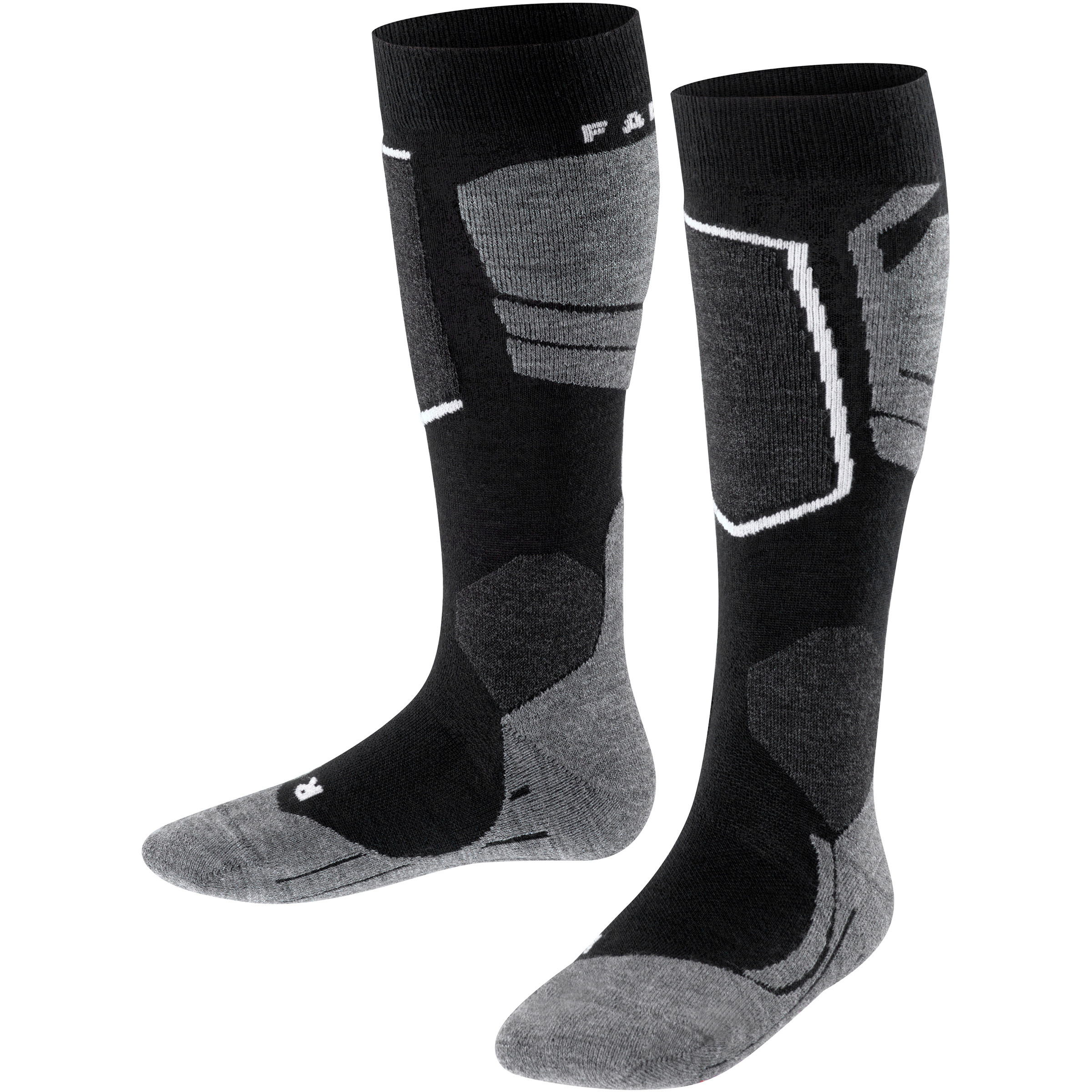 Falke SK4 Kinder Skisocken schwarz Größe 27 Freeride | Skifahren Widerstandsfähig
