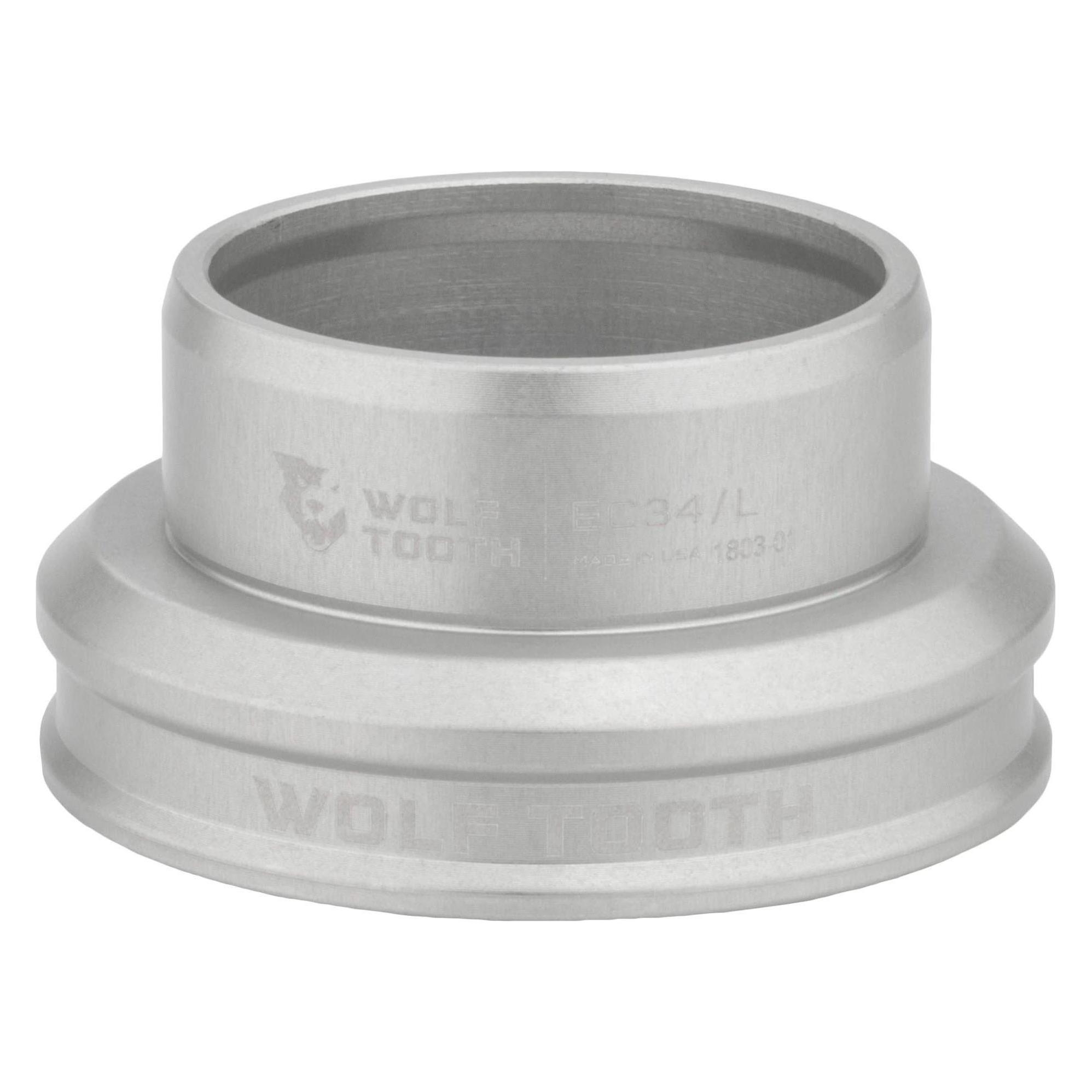 Wolf Tooth Premium Steuersatz Unterteil, 1 1/8", EC34/30, silver (33128150)