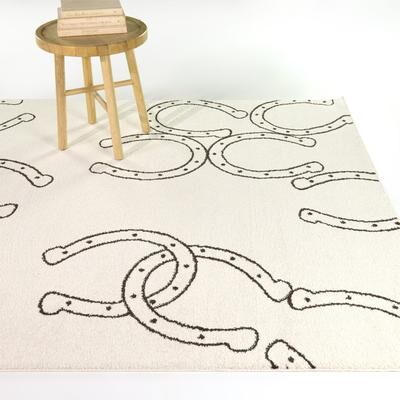 Balta Rugs Kentucky Kids Horseshoe Area Rug