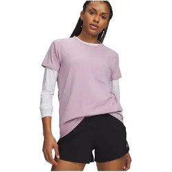 Under Armour, Damen, Sportshirt, UA Rival Core (S), Pink