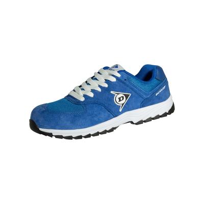 Sicherheitsschuh DUNLOP WORKWEAR "Flying Arrow" Gr. 42, blau, 42, Obermaterial: 100% Rindsleder Leather cow., Schuhe