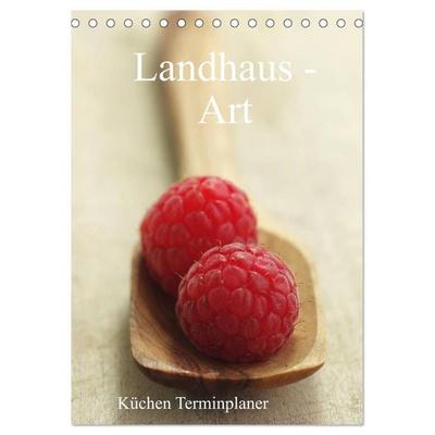 Landhaus-Art – Küchen Terminplaner / Planer (Tischkalender 2026 DIN A5 hoch), CALVENDO Monatskalender