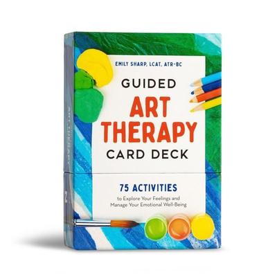 Guided Art Therapy Card Deck, Nonbook von Emily Sharp, Random House USA, 978-0-593-69034-5