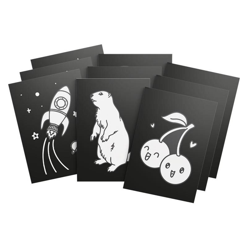 Kidywolf Leuchtendes Wandbild 9er-Set (418268)