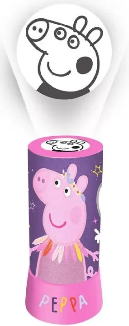 Peppa Pig projector nachtlamp voor kinderen, 20 x 9,5 cm