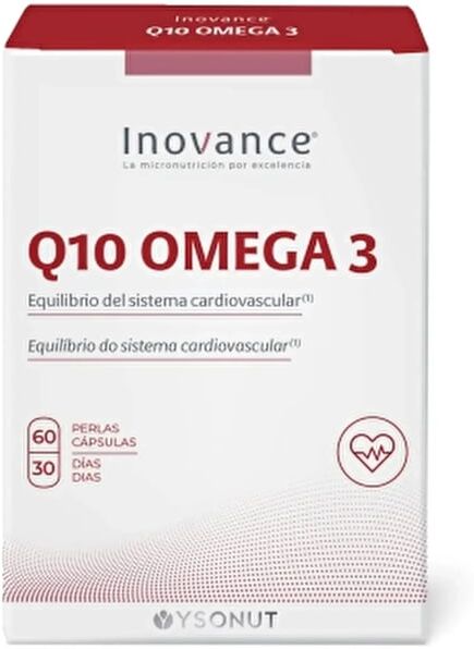 Inovance Coenzima Q10 Omega 3 60 Caps
