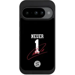 Nivocase Handyhülle für Google Pixel 10 Hülle NIVOpure Case Schwarz FC Bayern München FCB Manuel Neuer (Google Pixel 10), Smartphone Hülle, Schwarz