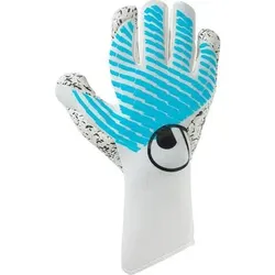 UHLSPORT Torwarthandschuhe FM Cybertec Supergrip+ HN, Größe 12 in Weiß Weiß