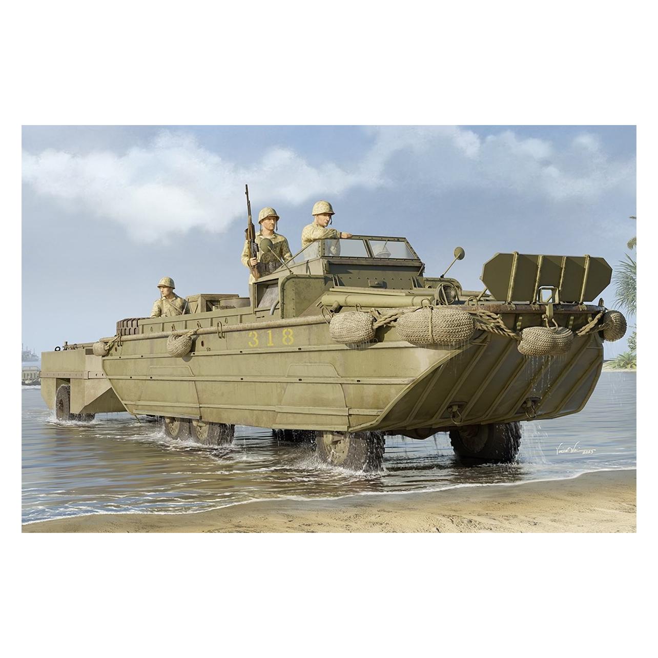 I Love Kit GMC DUKW-353 with WTCT-6 Trailer (63539)