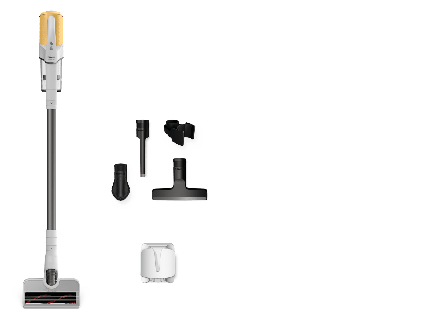 Miele Duoflex HX1 Handstaubsauger Beutellos bis 55 min Laufzeit Hygienefilter (Weiß, Gelb) 12377670