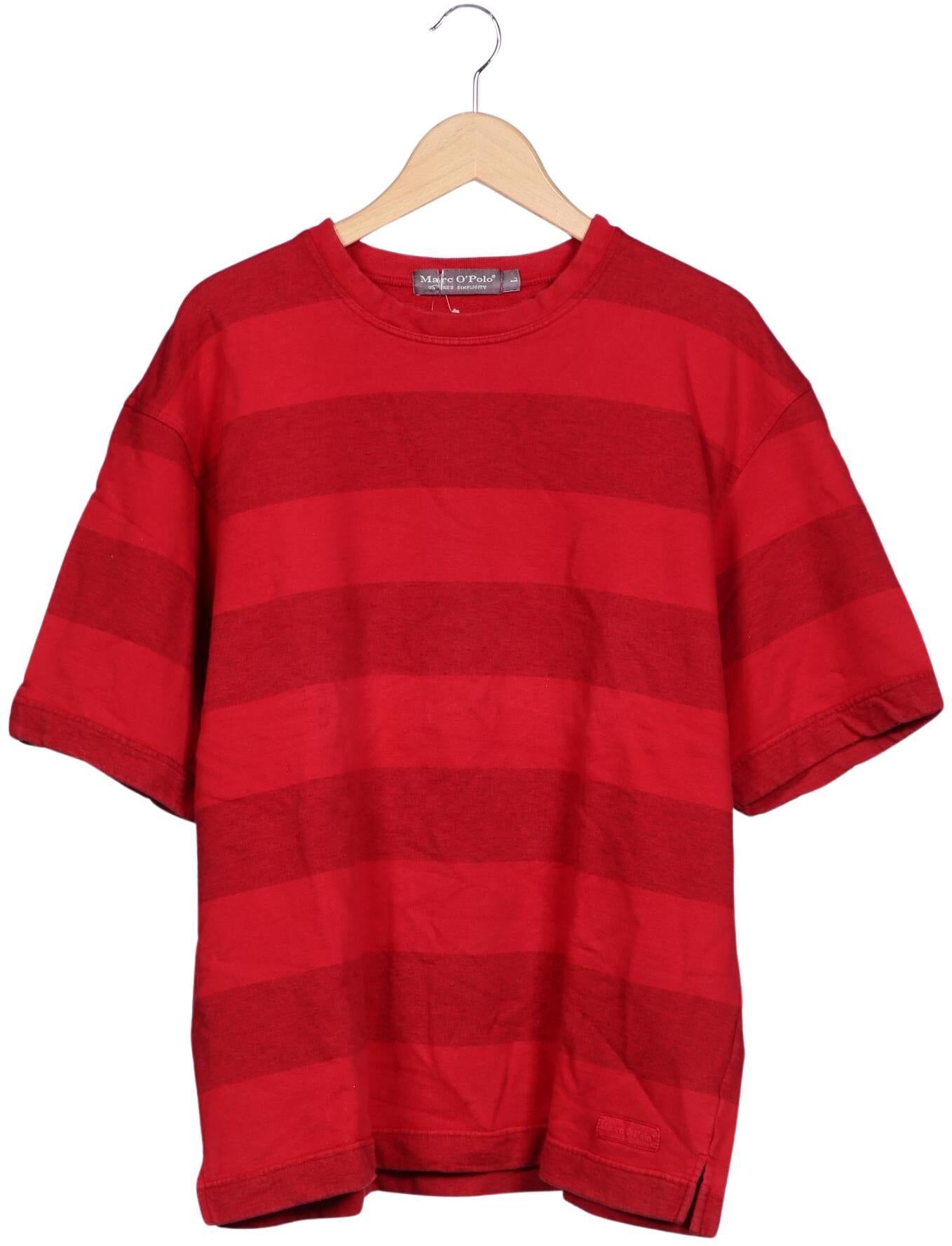 Marc O' Polo Sweater, Rot, Gr. L, Baumwolle - Second Hand