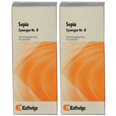 Synergon Komplex 6 Sepia Tropfen 2x 2x50 ml