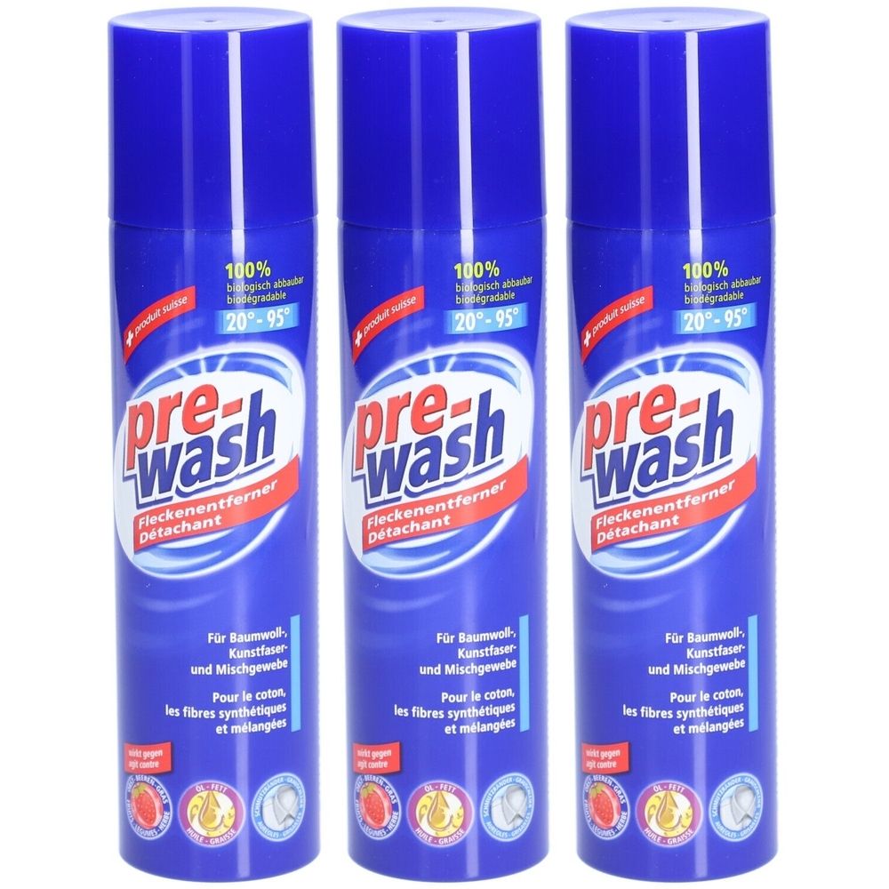 Pre-Wash Fleckenentferner Aerosol 250 ml x3 3x250