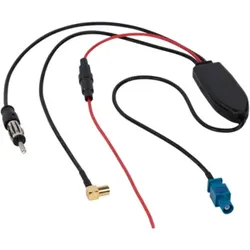  Antennensplitter AM/FM DAB+ Fakra(m)>DIN(m)/SMB(f) 