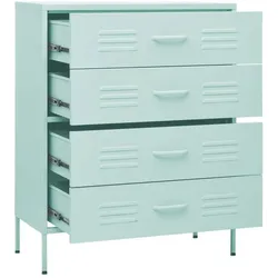 vidaXL, Kommode + Sideboard, Kaleb (80 x 35 x 101.50 cm)