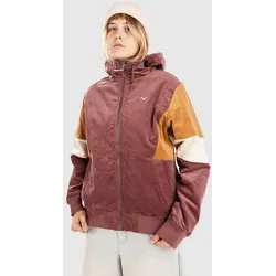 Iriedaily Blotchy Cord Jacke plum Gr. XS