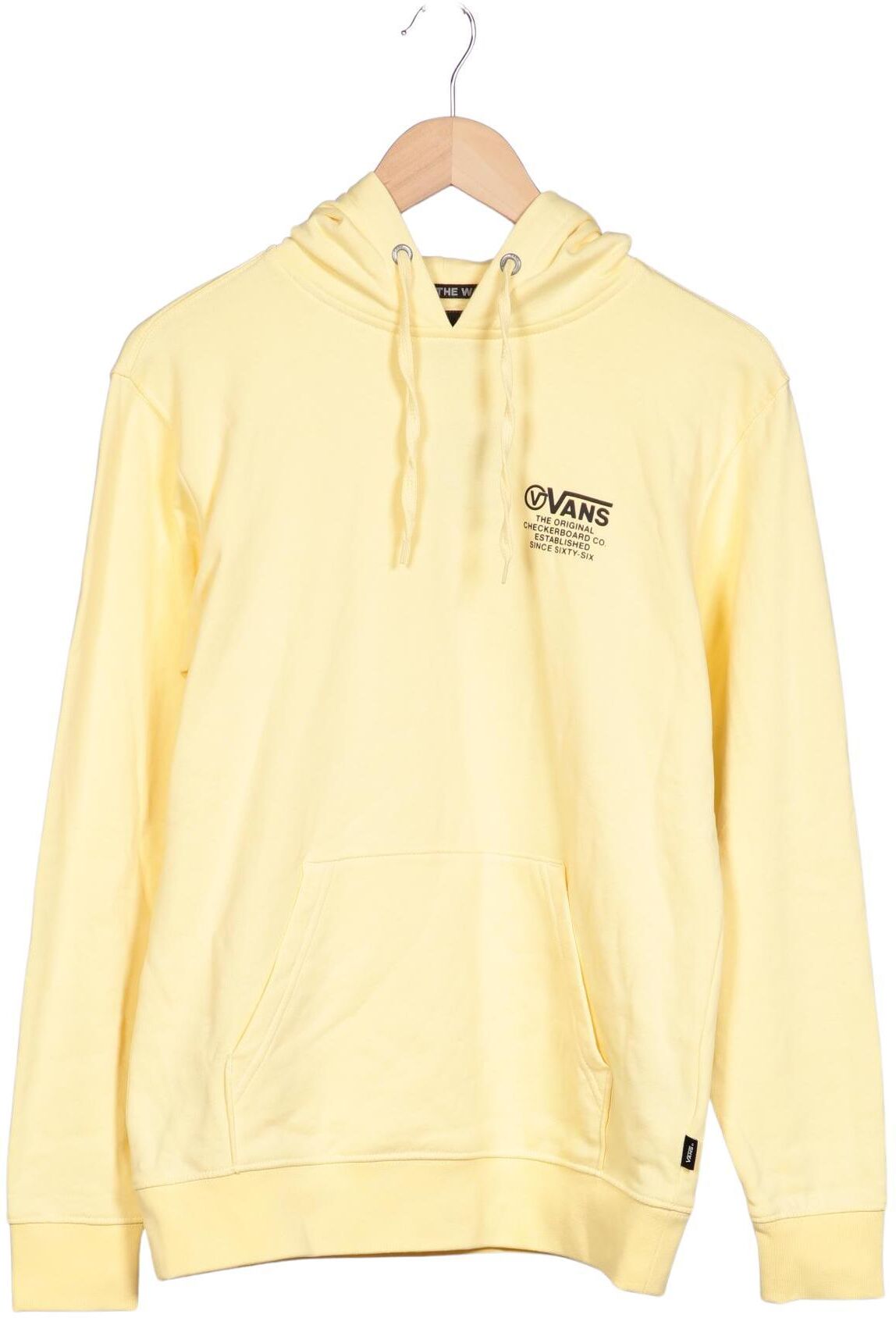 Vans Herren Kapuzenpullover, Gelb, Gr. XS, Baumwolle - Second Hand