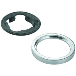 GROHE Rosette 48603 für WT-Batterien ohne Zugstange rund chrom, 48603000 48603000