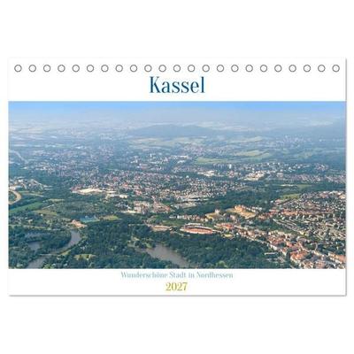 Kassel - wunderschöne Stadt in Nordhessen (Tischkalender 2027 DIN A5 quer), CALVENDO Monatskalender