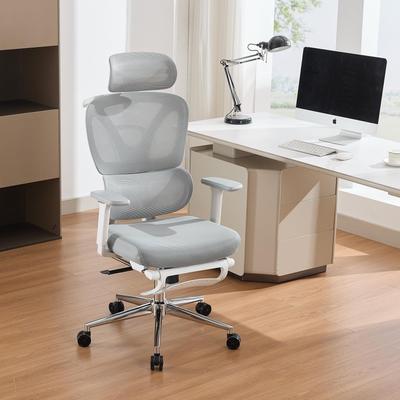 Garvee Ergonomic Office Chair, Mesh Computer Desk Chair with Adjustable Padded Headrest, Lumbar Support, 3D Armrests, Retractab