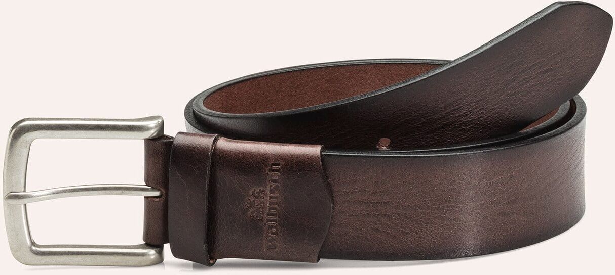 Walbusch Jeansgürtel Dehnzone, , Farbe Braun, 95 cm, mit 3 cm Dehnzone hochwertiges Rindleder Herren