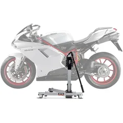 Zentralständer EVOLIFT® für Ducati 848 Evo 11-13 Shadow Edition (Grundfarbe: Grau)
